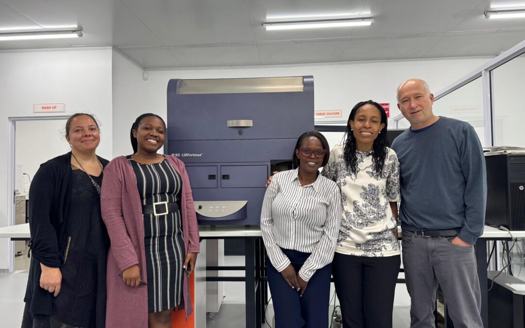 We hosted key partners in HIV research and collaboration.